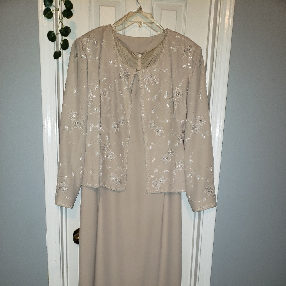 2pc Sequin dress